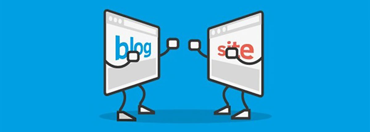 تفاوت وب سایت با وبلاگ